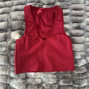 Athleta Ribbed Crop Top